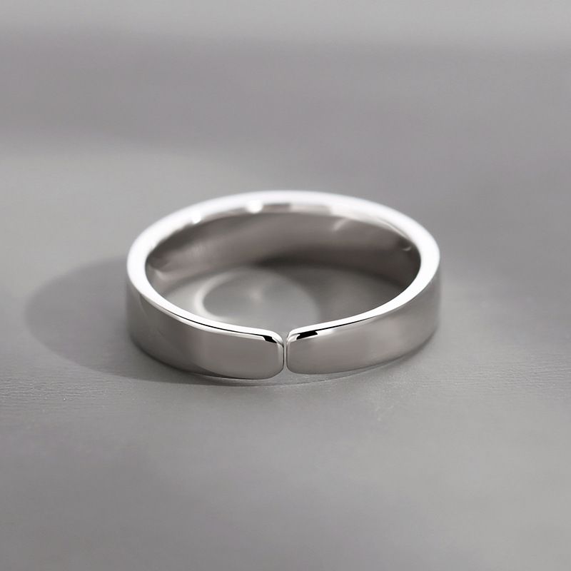Men's Instagram Design, Cold and Trendy Style, Simple Index Finger Single Ring_voghion.com