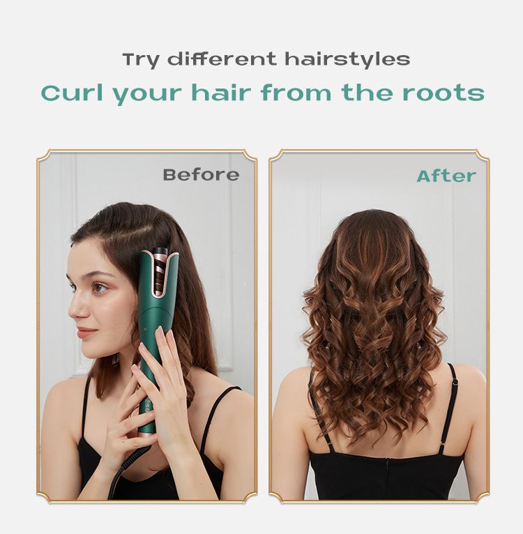Fully Automatic Lazy Artifact, Fast Hot Electric Curling Stick, Ceramic Curling Stick, European And American Curling Iron, Perm Stick, Curling Iron_voghion.com