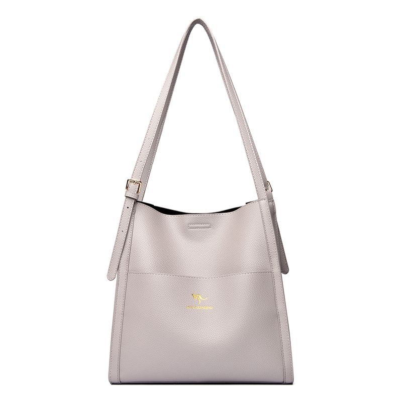 2024 New Leather Bucket Shoulder Women Purses Fashion Underarm satchel Messenger Bag For Shopping Large Capacity Tote_voghion.com