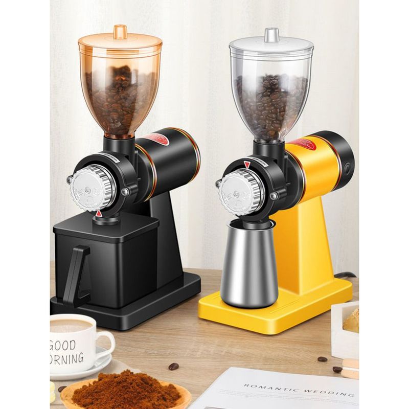Machine à café électrique italienne à infusion manuelle, style Little Flying Eagle, à usage domestique, avec moulin à grains_voghion.com