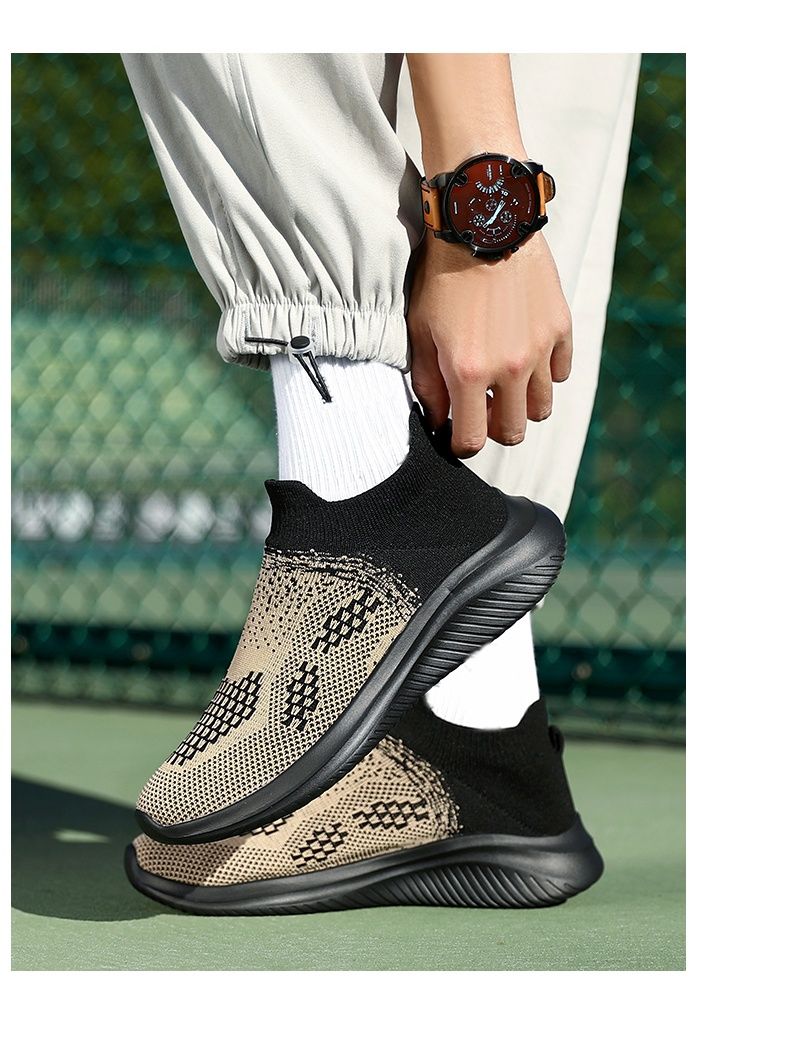 Spring Couple Style Woven Socks, Shoes, Sports Shoes, Casual Shoes, Cross-border Plus Size_voghion.com