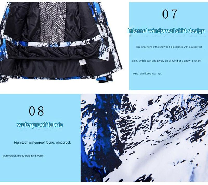 Koppels winddicht, waterdicht, ademend, warm, heren- en damesskipakken, ondersteuning_voghion.com