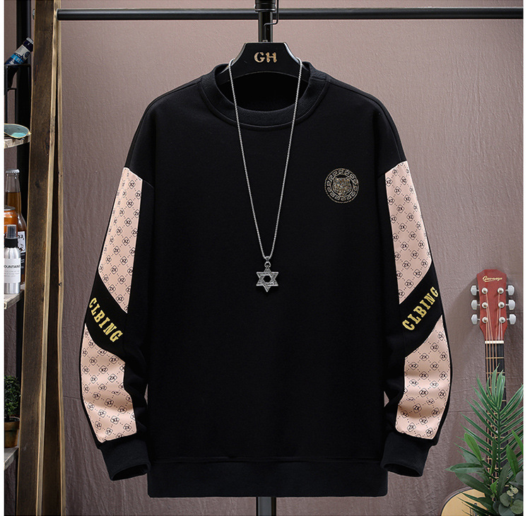 European Station Miesten S Uusi kevät ja syksy villapaita Hot Diamond Tiger Head Löysä suurikokoinen pitkähihainen huippuluokan Tide Brand muotitoppi_voghion.com