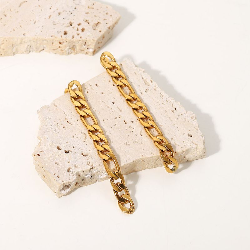 Le catene auricolari sono di alta gamma, con una catena per orecchini in acciaio al titanio placcata in oro resistente al colore e orecchini a Yiwu_voghion.com