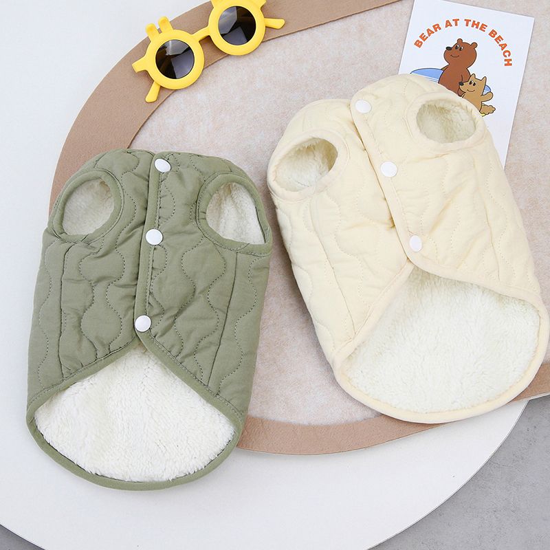 Winter Dogs, Outdoor Frost-Resistant Warm Jacket Dogs With Fleece Cotton Lining, Clothing For Chihuahua Puppies, French By PawParty Store_voghion.com