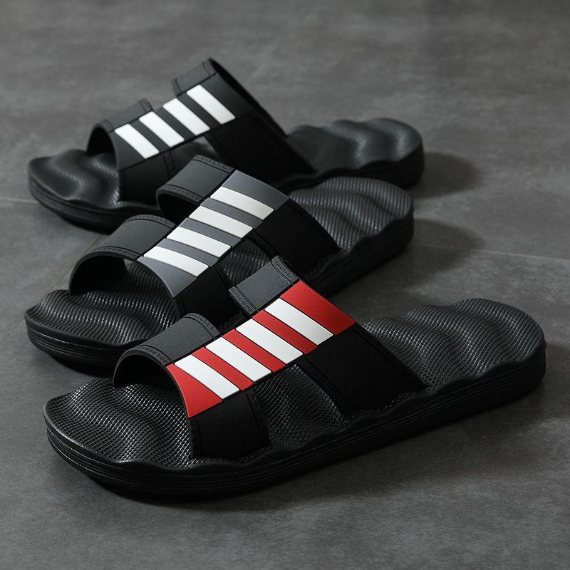 Sandali da interno da donna per la casa con massaggio antiscivolo per coppie, pantofole da uomo da spiaggia, tendenza alla moda, in un unico pezzo_voghion.com