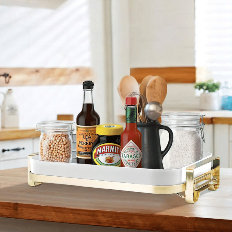 Dish Drying Rack For Kitchen Counter,Dish Drainers With Utensil Holder, Cups Holder,Extra Drying Mat_voghion.com