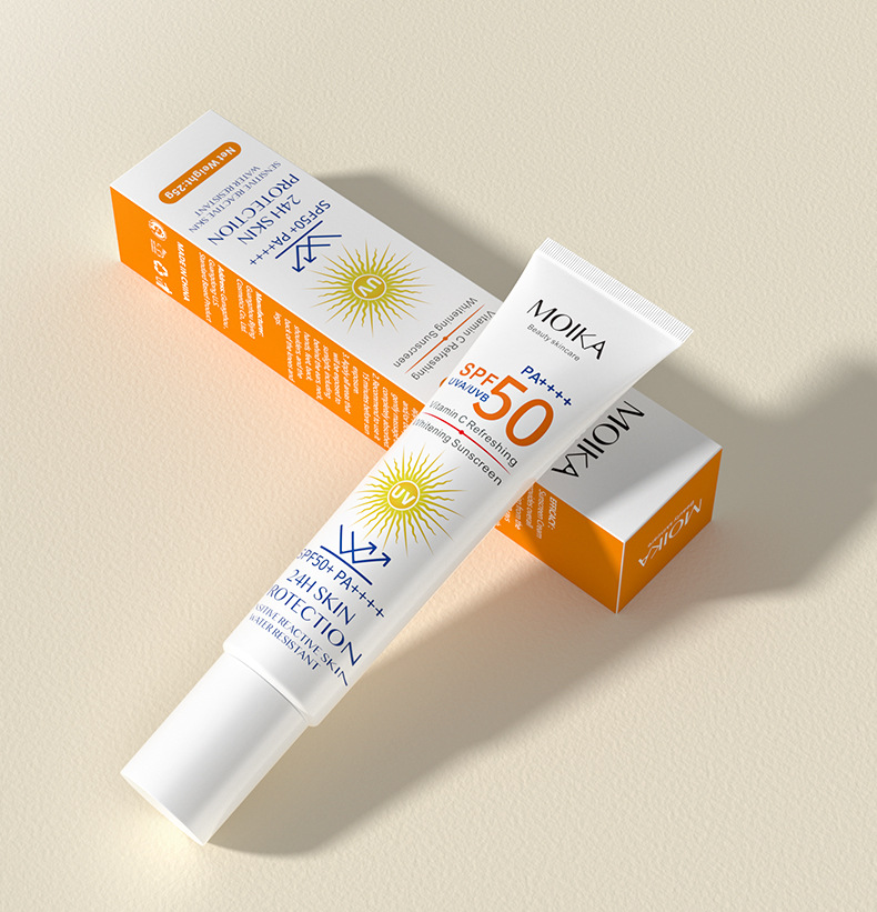 Flytande Summer Outdoor Moisturizing and Reparation Facial Hud UV Isolation Protection Cream_voghion.com