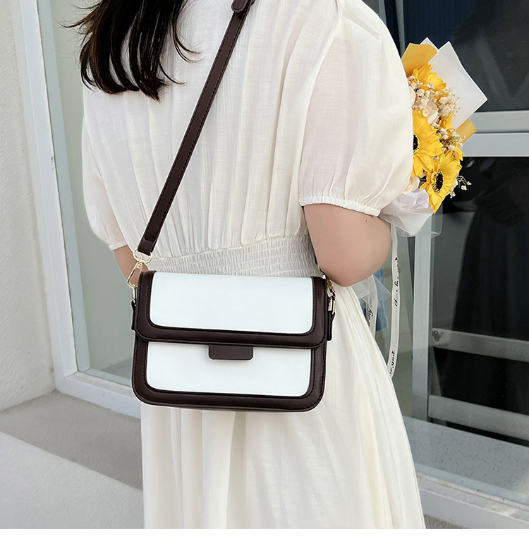 Correa Transmisión en vivo Estilo caliente Spot One Piece Dropshipping 2023 Primavera Pequeño bolso cuadrado Todo fósforo Bolso bandolera de un solo hombro Moda para mujer_voghion.com