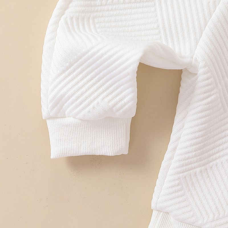Unisex-Anzugset in Grau und Weiß für Kleinkinder (2–8 Jahre) – Zweiteiliges Outfit aus weicher Baumwolle, YT2325_voghion.com