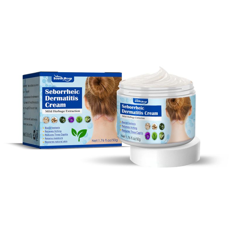 Cremă seboreică South Moon pentru repararea problemelor pielii precum acneea, mâncărimea și psoriazisul de pe cap_voghion.com