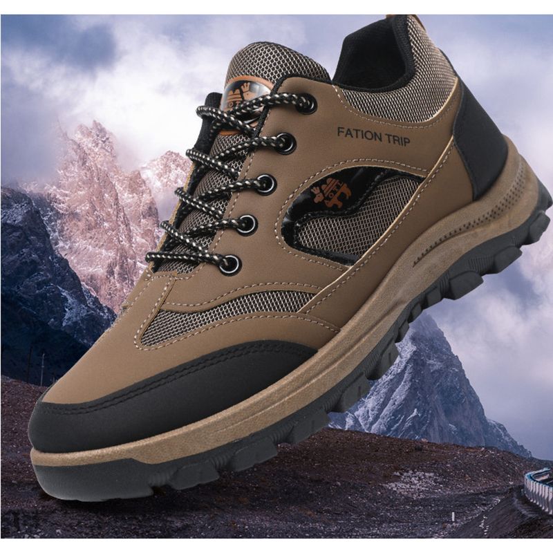 Scarpe da trekking da uomo, in cotone, per autunno e inverno, taglia extra large, casual, sportive, da lavoro, per escursioni all'aperto, da passeggio_voghion.com