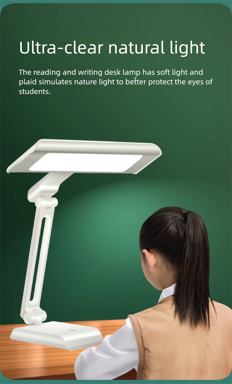 Eye Protection Desk For Studying, Children, Students, Homework, Reading, Rechargeable, Plug-in, Dormitory, Bedroom,_voghion.com