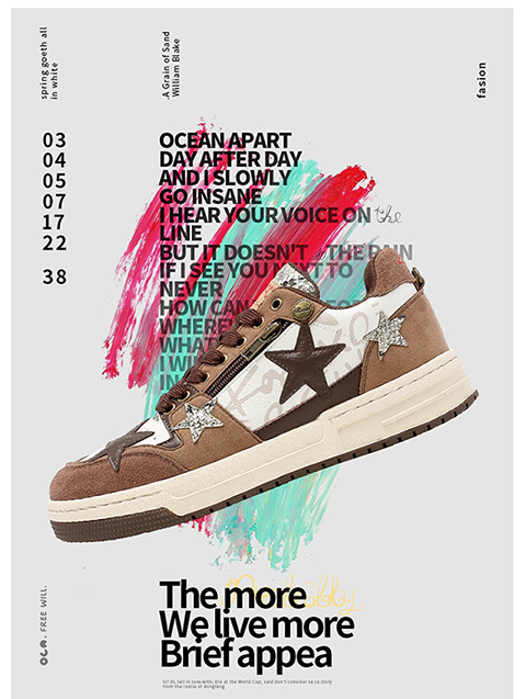 Neue Nischen-Skate-Schuhe für Liebhaber von Star-Schuhen, lässige japanische Schnür-All-Match-Schuhe, Flut_voghion.com