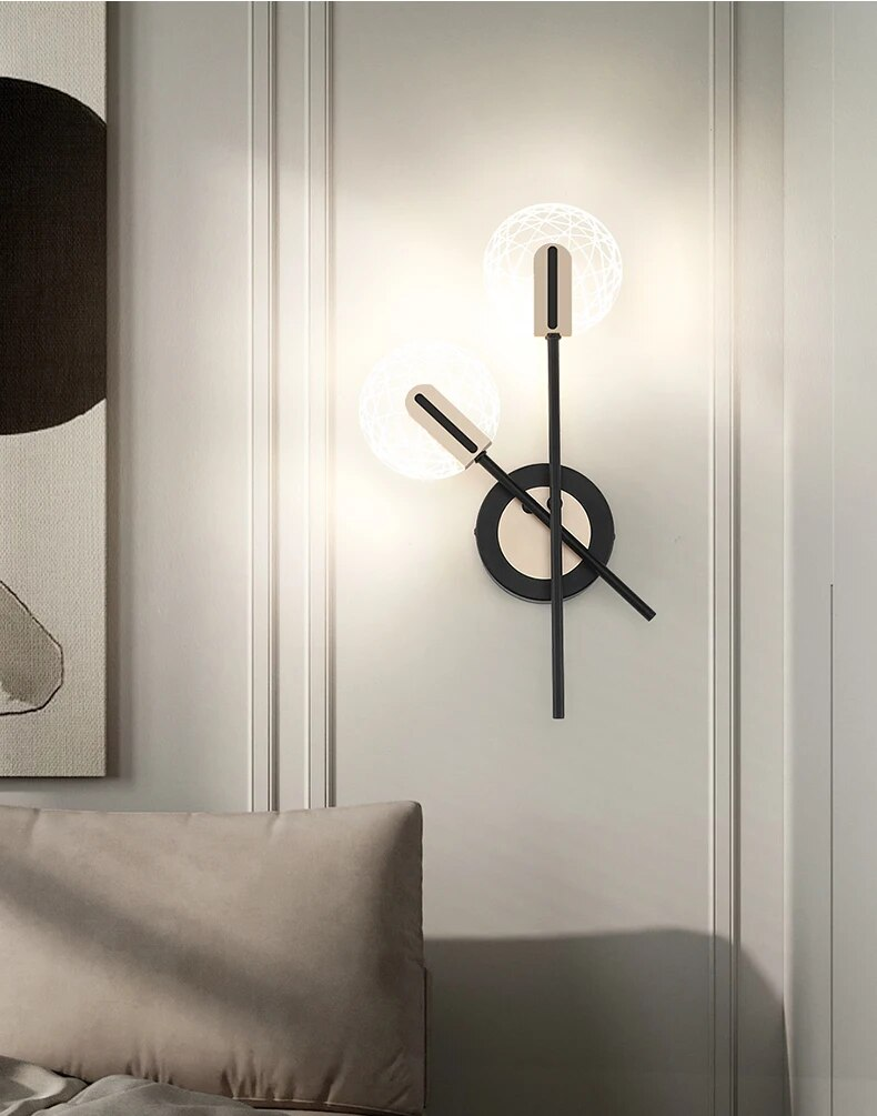 LED-Lampe, Schlafzimmer, nordische Lampen, Wohnzimmer, Wand-Nachttischlampe, LED-Licht für Zuhause, Badezimmer, Wandleuchte_voghion.com