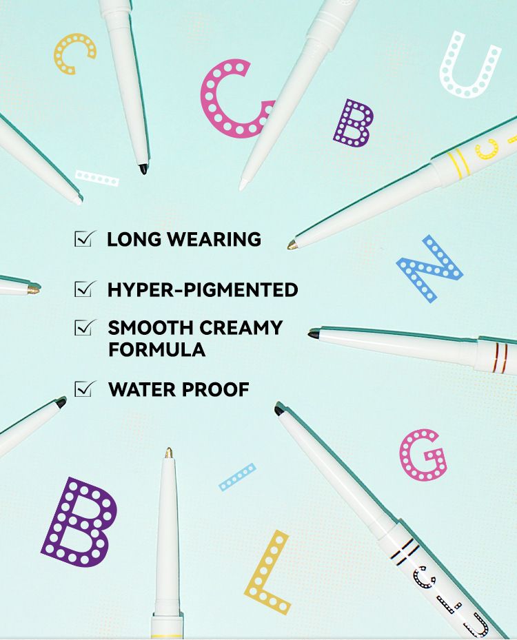 Automatyczny obrotowy eyeliner w pisaku Aegyo-sal, ultracienki, wodoodporny, odporny na pot, długotrwały, odporny na rozmazywanie, perłowy_voghion.com
