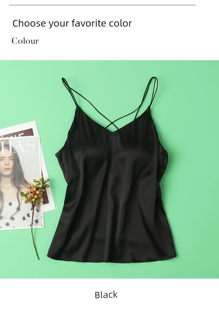 Beauty Back Satin 16 M Reggiseno senza ferretto in seta_voghion.com