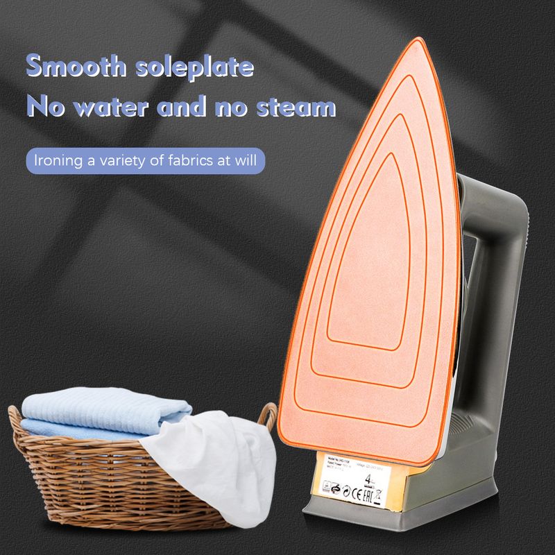 RAF old-fashioned dry iron for home use, no water or steam, stamping, painting, printing, dia pasting, wood veneer,_voghion.com