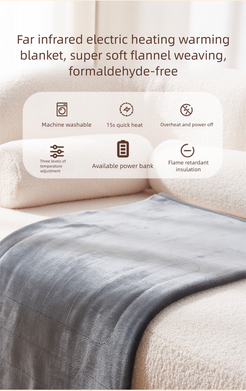 USB Single Electric Mattress Adjustment Student Dormitory Home Use Blanket Temperature Control Fast Heating_voghion.com
