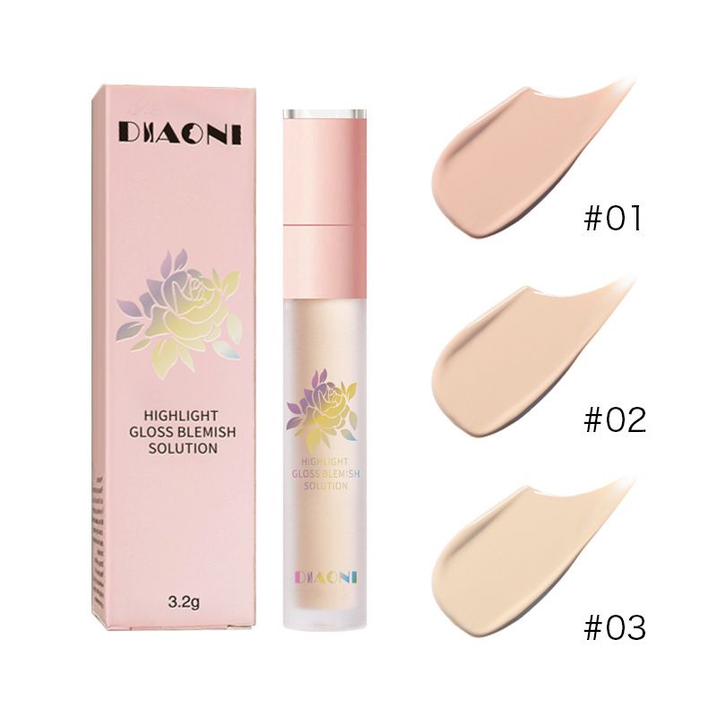 Correttore DIAONI Correttore Liquido per Coprire Segni di Acne e Occhiaie sul Viso, Penna Correttore_voghion.com