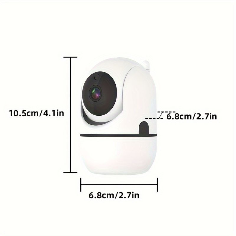High Definition 1080P Wireless Security Camera, With AI Intelligent Humanoid Tracking And Motion Detection Functions, Support 2.4G Alarm Push,_voghion.com