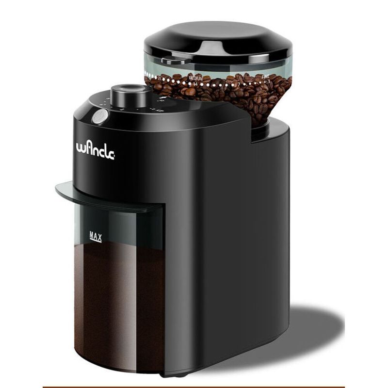 WANCLE Household Electric Automatic Coffee Bean Grinder For Espresso_voghion.com