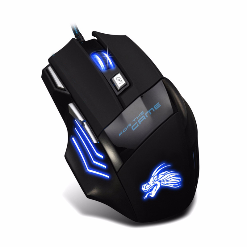 Hu Luminous Game Computer Backlight Optoelectronic USB Wired Mouse_voghion.com