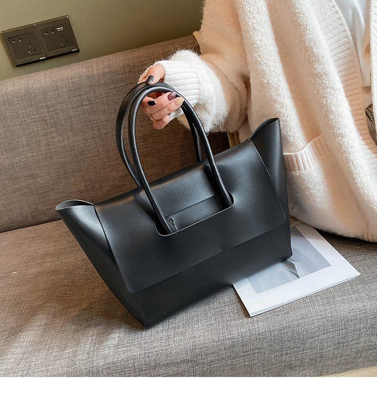 Large capacity for women's commuting tote new high-end feel, versatile handheld shoulder bag, large bag_voghion.com