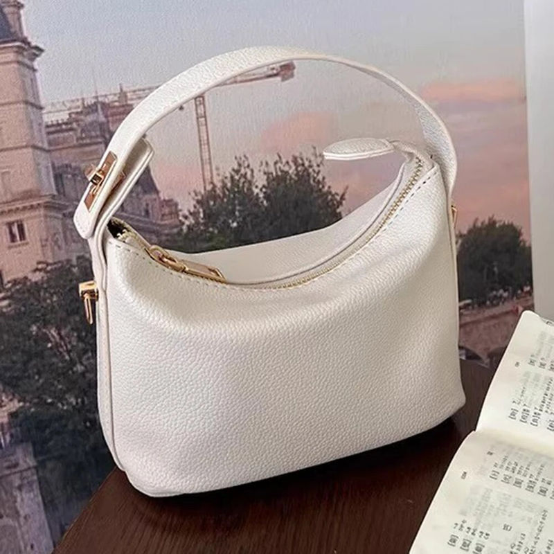 Mini torba na ramię z miękkiego PU w kształcie chmury, urocza, z łańcuszkiem na telefon komórkowy, mała torba typu crossbody dla kobiet_voghion.com