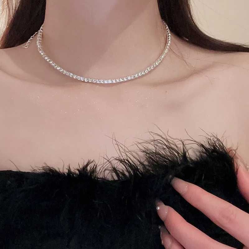 Obesek ogrlice modni nosorogovi veliki biseri srce choker za ženske preprosta odprta ogrlica ogrlica navori nakit_voghion.com