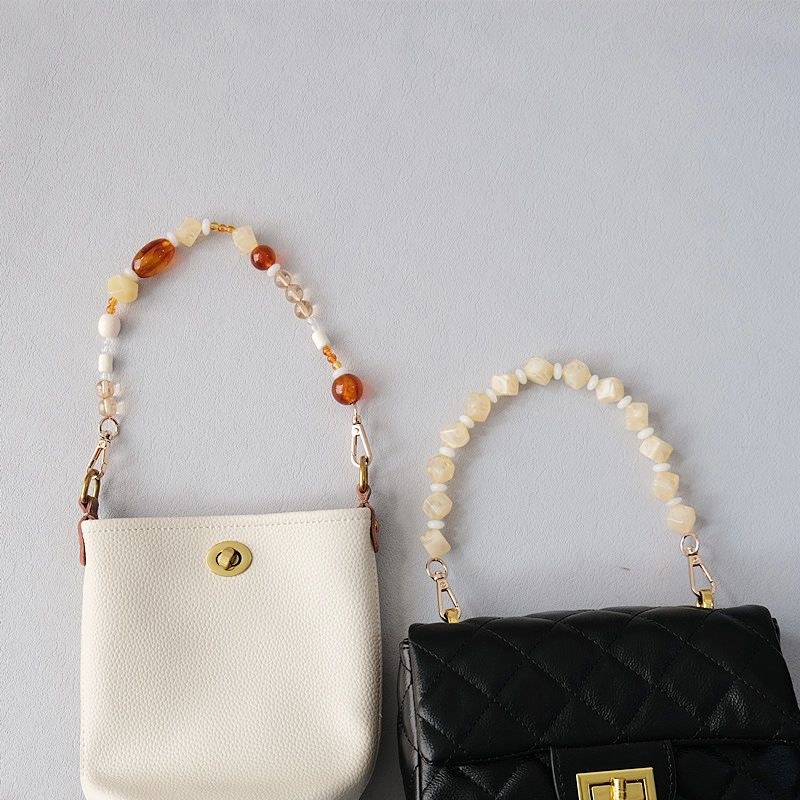 Gioielli in acrilico, moda, braccialetti con perline, accessori, tracolla per telefono, tracolla in resina, catena per borsa_voghion.com