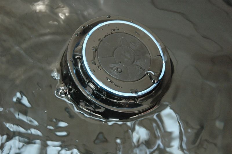 Alto-falante Bluetooth à prova d'água IPX 7, alto-falante portátil, mini alto-falante para banheiro, rádio sem fio, alto-falante Bluetooth multifuncional_voghion.com