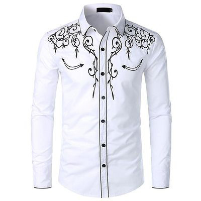 New 3D printed shirt series 2024 men's casual top_voghion.com