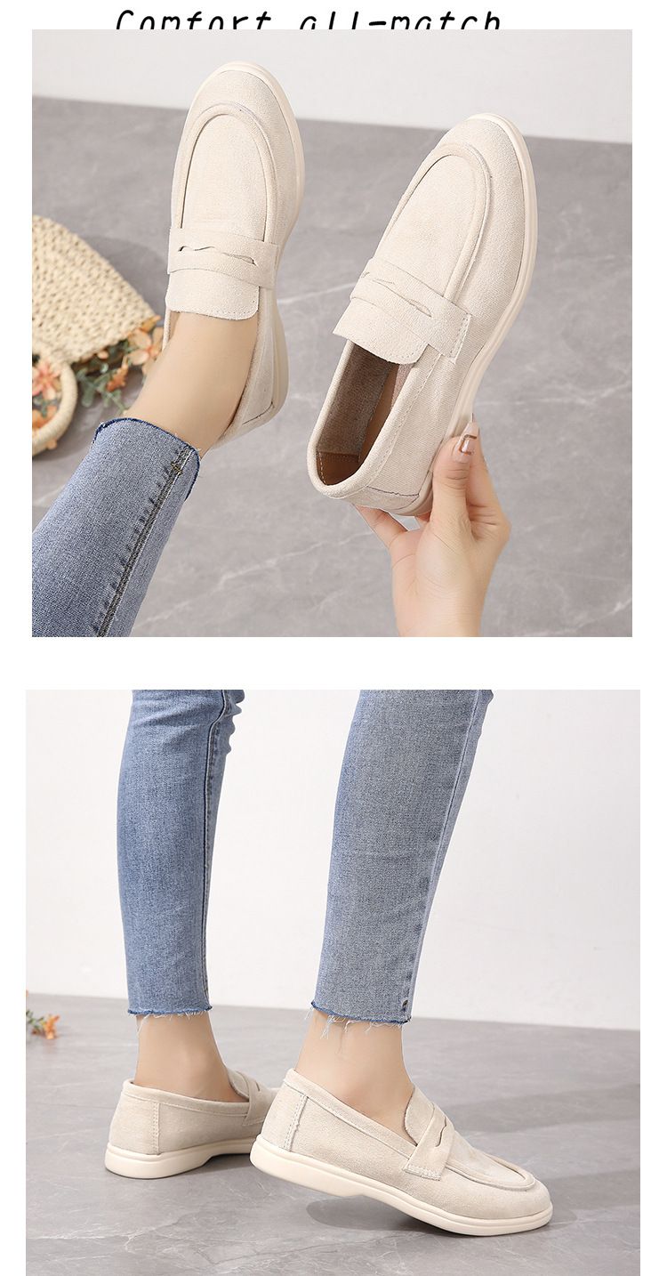 SHLIANG Social Wildleder Fahrschuhe Leder Frauen Freizeitschuhe Marke Design Weiche Frauen Loafer Mokassins Slip On Freizeit Wanderschuhe Y0269_voghion.com