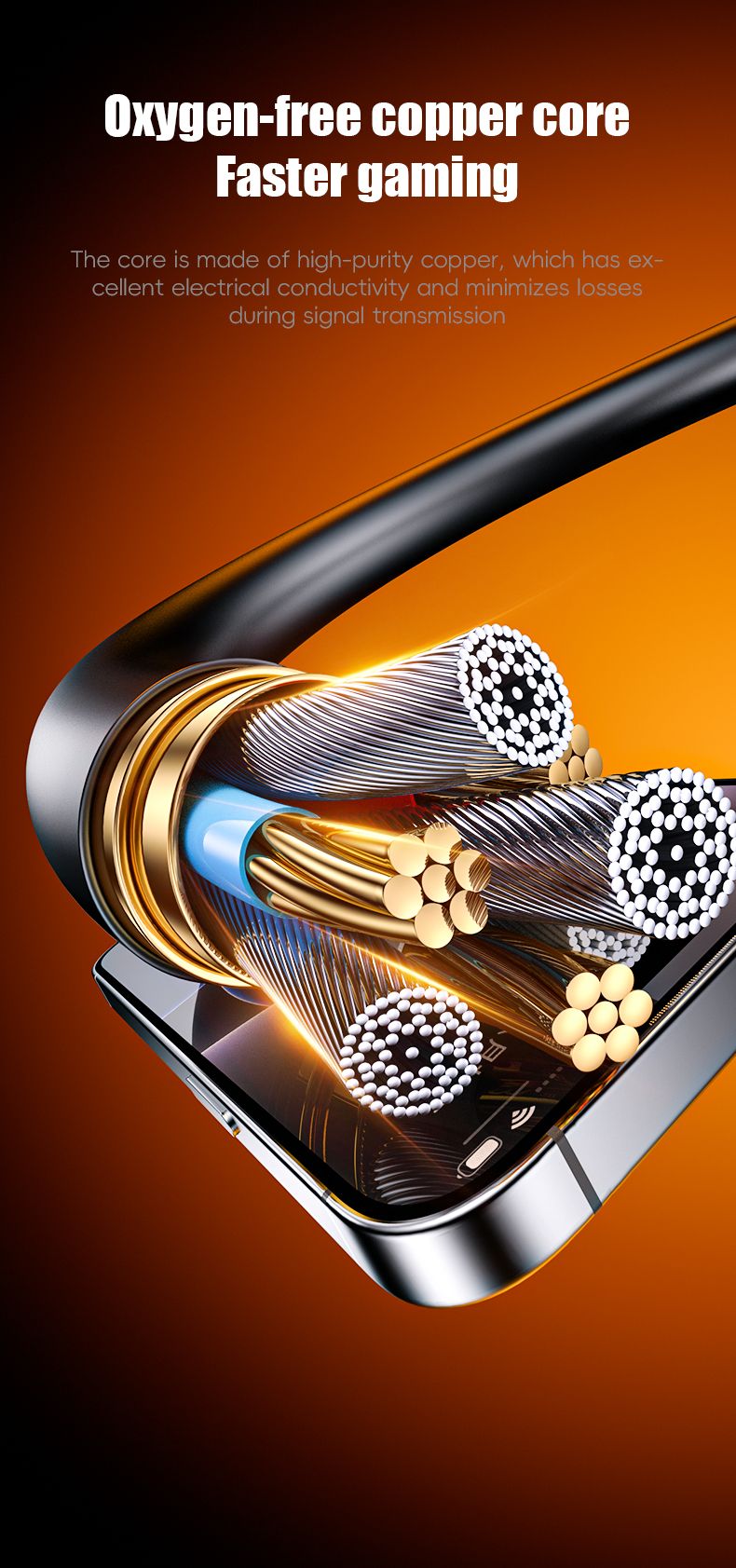 Kabelgebundene HiFi-Stereo-In-Ear-Kopfhörer mit Geräuschunterdrückung, USB-A/USB-C/3,5-mm-Anschluss, HD-Mikrofon und HiFi-Stereo-Sound, inklusive Mikrofon für Sport und Gaming._voghion.com