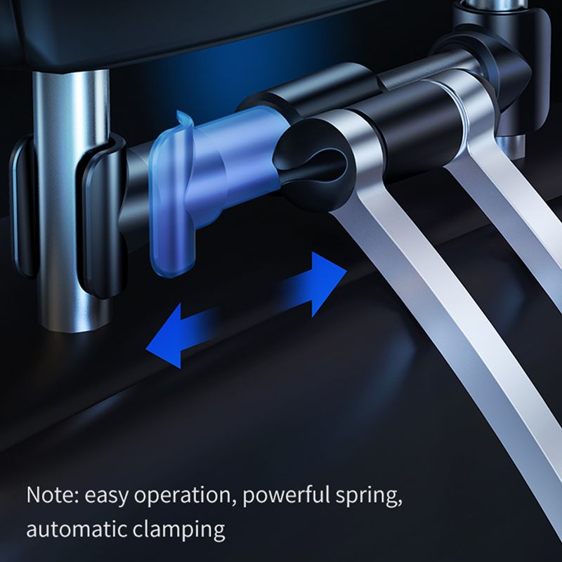 Universal Auto Rücksitzhalter 360 Grad drehbar Ständer Auto Kopfstützenhalter für Tablet PC iPad Mini für iPhone 11 Xiaomi_voghion.com