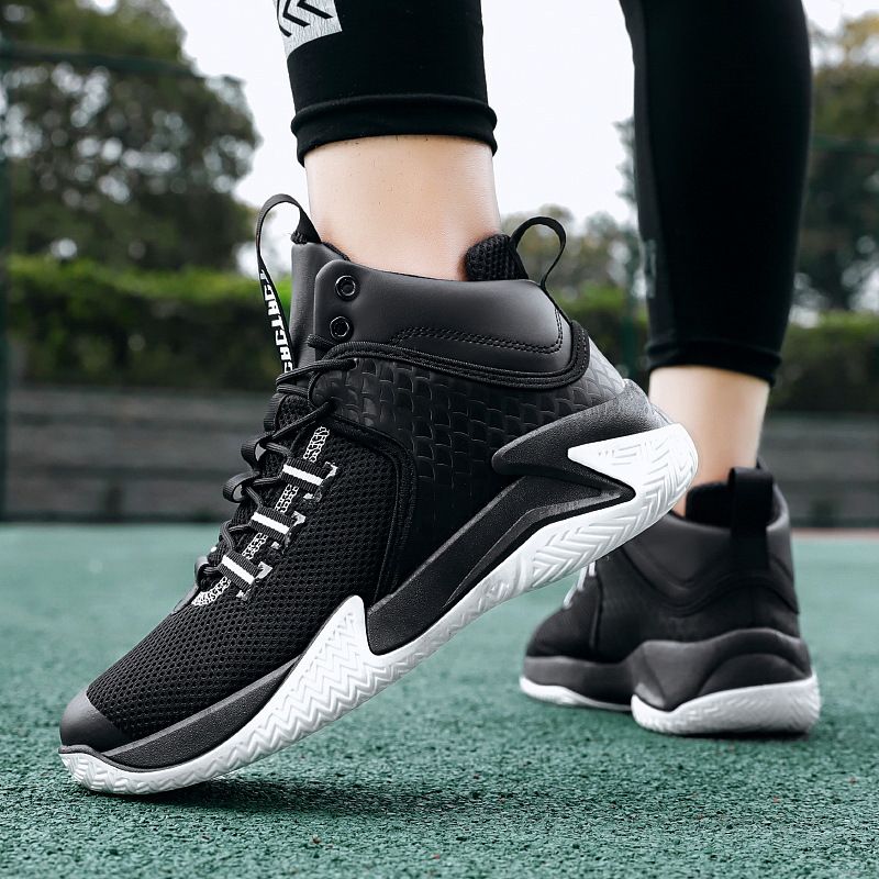 Herbst Atmungsaktiv Vielseitig Jugend Trendy Tennis High Top Basketball Sport männer_voghion.com