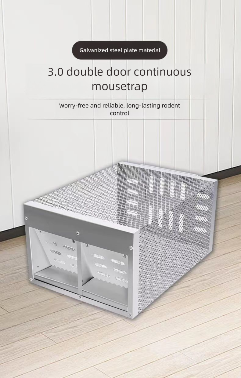 Mouse Artifact Catching Mice One Nest End Rodent Control Household Indoor High-Efficiency Cage Automatic Super Strong_voghion.com