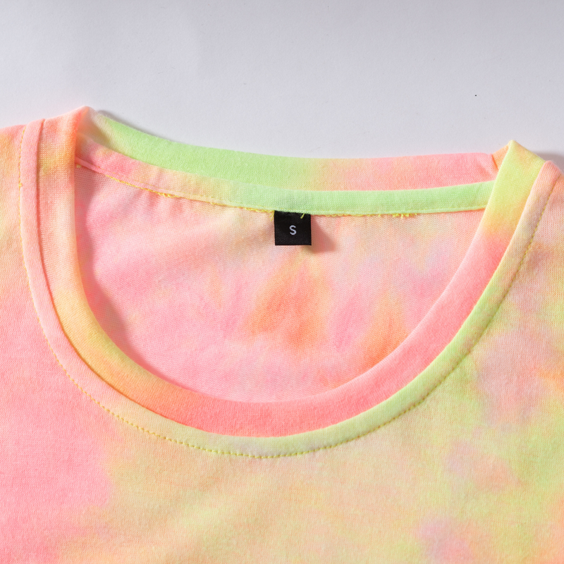 Automne et hiver nouveau T-shirt décontracté à manches courtes et col rond en pur coton 444_voghion.com