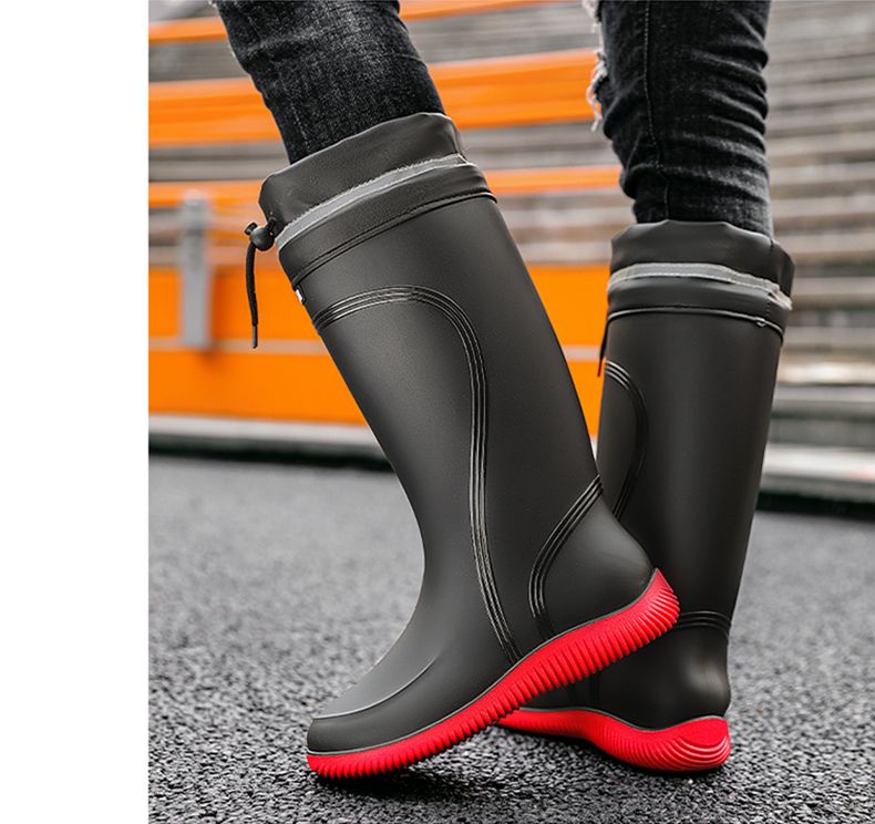 Egycipős High Tube vízálló szájú esőcsizma 39-45 méret_voghion.com