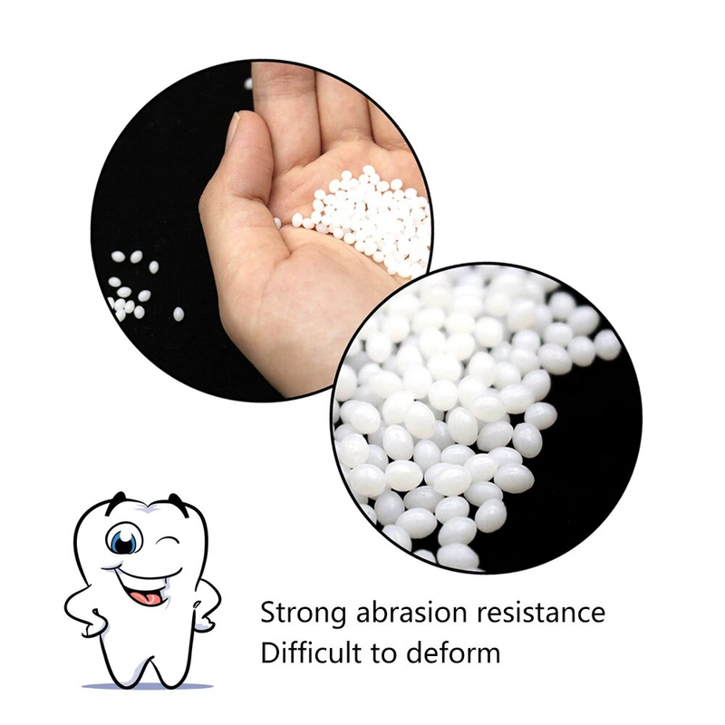 Pegamento para reparación dental de 30-50g, adhesivo para dentadura postiza temporal, relleno de dentadura postiza, pegamento sólido moldeable, herramienta para el cuidado dental_voghion.com