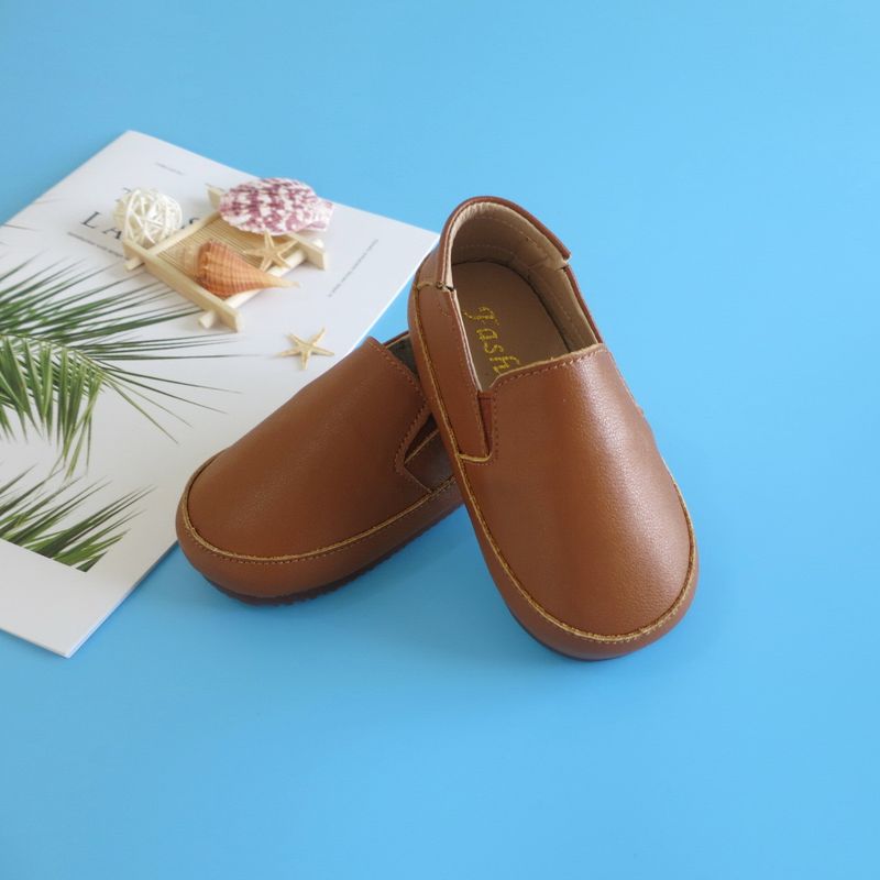 Kinderschuhe Kinderschuhe, kleine Lederschuhe, Zehenschuhe, doppelt elastisch, keine fallenden Absätze, Babyschuhe, Campus-Sport, Studenten-Performance-Schuhe_voghion.com