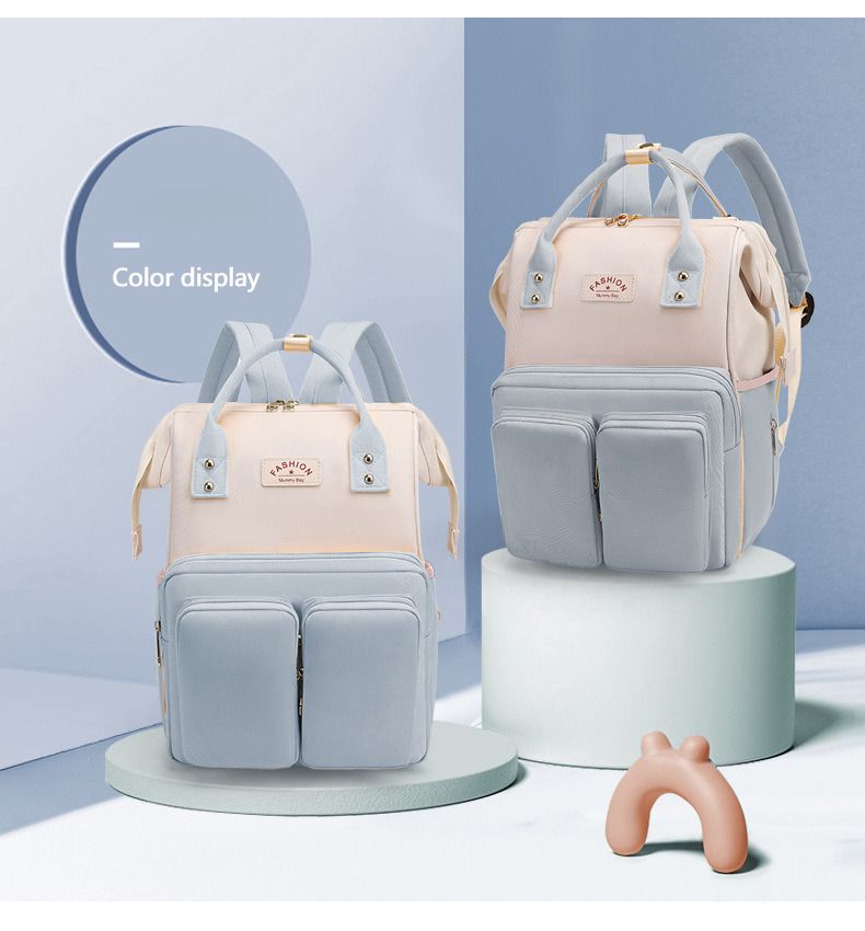 Multifunktionale, tragbare Mama-Tasche für Mütter, vielseitig einsetzbar, große Kapazität, wasserdicht, Mama-Tasche zum Tragen des Babys auf Reisen_voghion.com