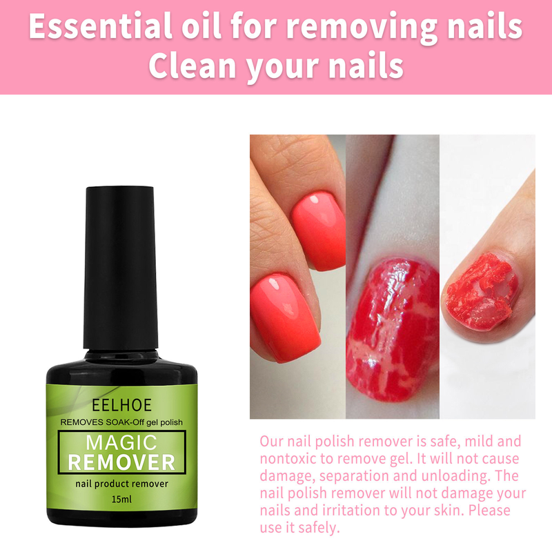 Eelhoe burst magic remover shop function glue, easy removal of nail polish glue_voghion.com