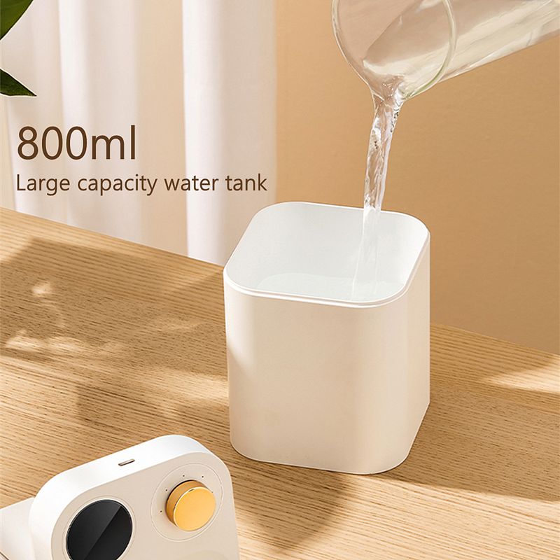 Air Humidifier Aromatherapy Humidifiers Oil Diffusers Aroma Diffuser Purifier Small 800ml Wireless 2000mAh Battery Rechargeable_voghion.com