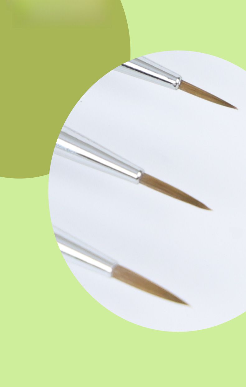 Langhao Gouxianbi Brush Watercolor Paintwork Soft Hair Oil Painting Extremely Fine Hand-painted Brush Tracing Set Gouache_voghion.com