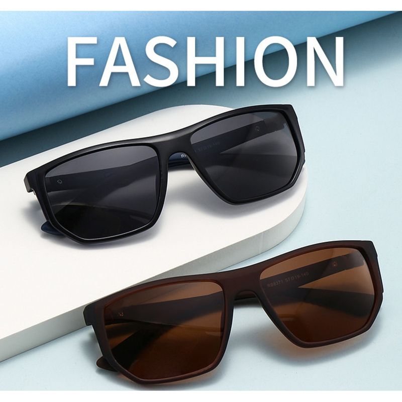 Nuovi occhiali da sole polarizzati con montatura quadrata, occhiali da sole unisex casual alla moda e alla moda, 8371_voghion.com