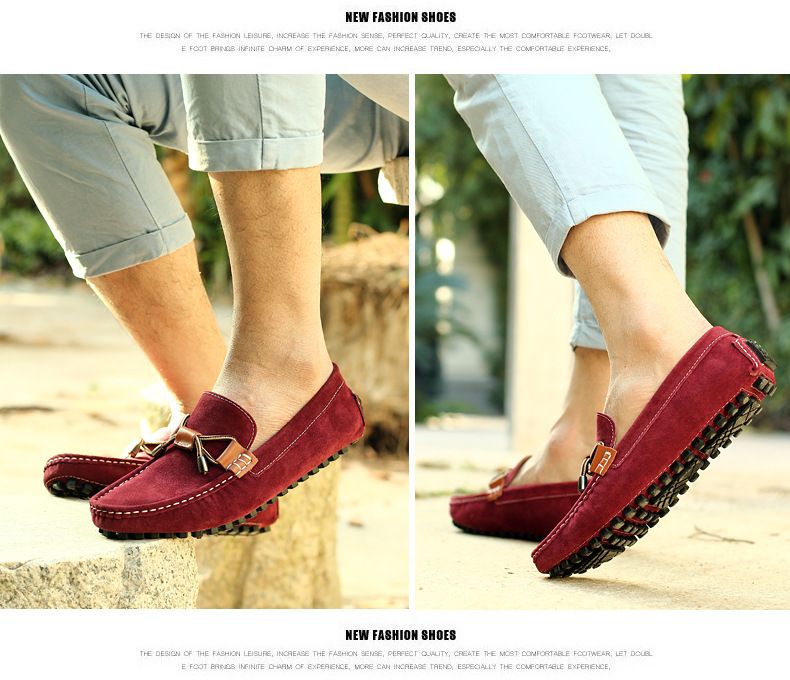 Herresko for herrer, designer, luksusmerke, herreloafers, mokkasiner, pustende, slip-on, herrebåtsko, pluss størrelse 37-47_voghion.com