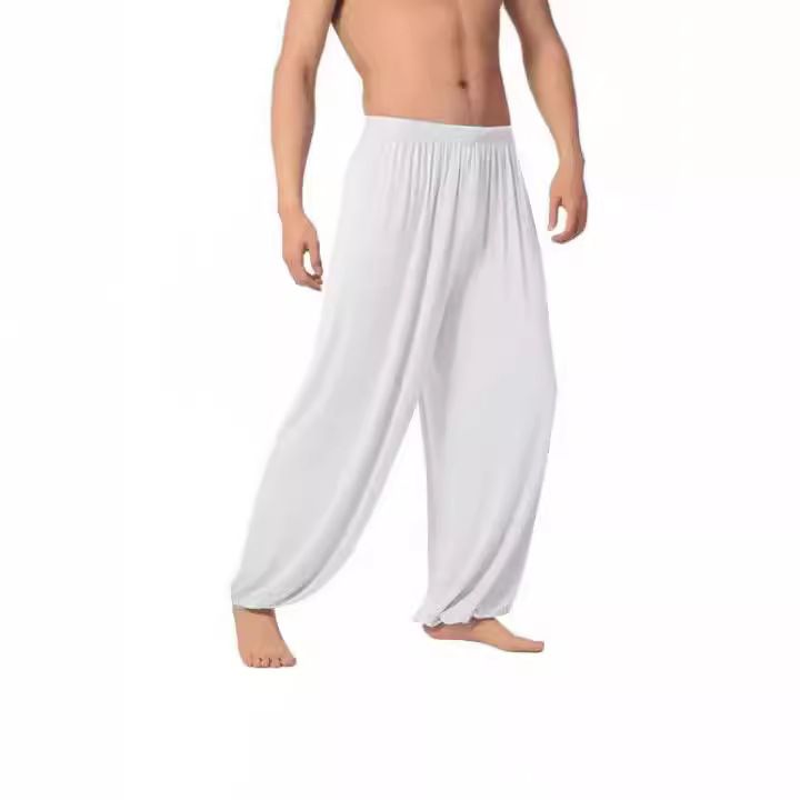 Pantalons de yoga décontractés amples et personnalisés pour hommes, nouvelle collection printemps-automne 2024, K107_voghion.com