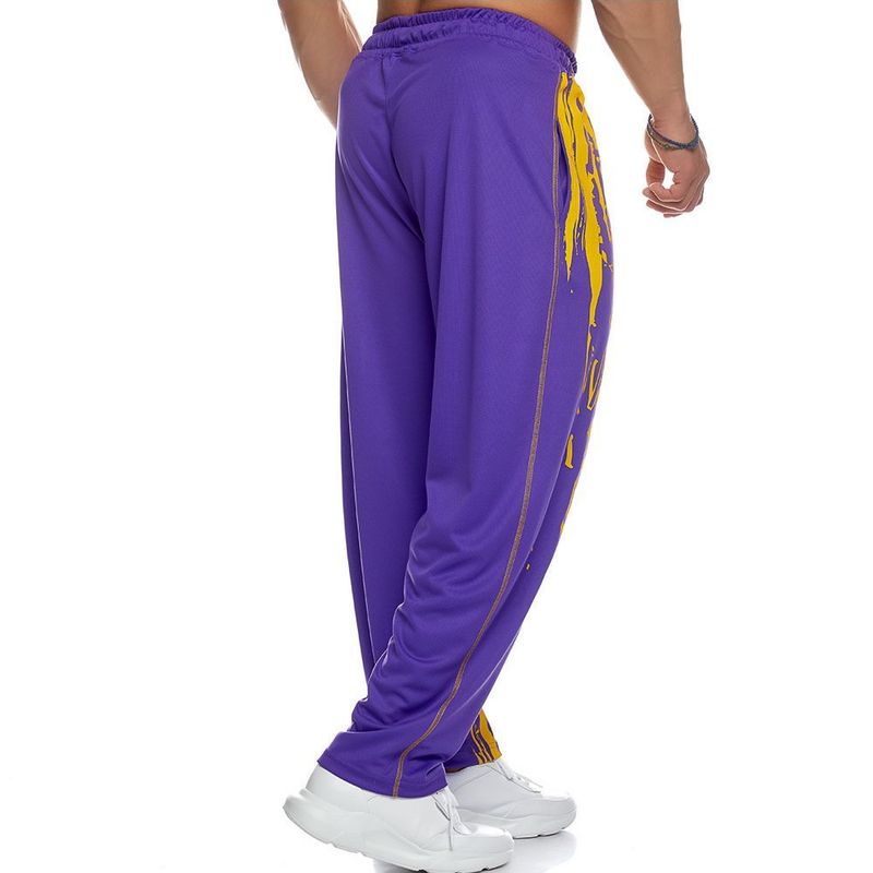 Men's clothing Casual running equipment training loose plus size quick drying pants_voghion.com